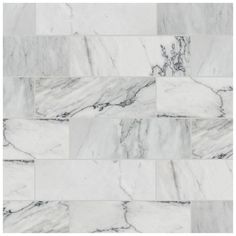 white marble tiles with black and grey lines