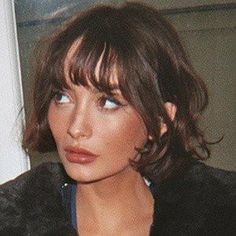 Short Hair Haircuts, Short Hair With Bangs, Cut My Hair, Hair Inspo Color, Dream Hair, Aesthetic Hair, Hairstyles Haircuts, Hairstyles With Bangs