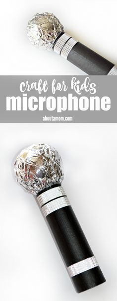 Microphone Craft, Kids Microphone, Instrument Craft, Sing Movie, Movie Crafts, Fun Indoor Activities, Summer Camp Crafts, Music Crafts, Family Movie