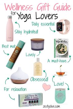 the health and well - being gift guide for moms is shown in this graphic