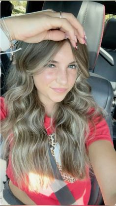 #hair #curls #dirtyblondehair #utah Utah Waves Hair, Utah Curls, Utah Hair, Western Hairstyles, Curled Bangs, Curled Hair, Waves Hair, Dirty Blonde Hair, Hair Curls