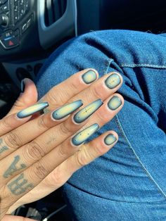 Nail Ideas For Couples, Aura Nails, Mens Nails, Punk Nails, Hard Nails, My Bf, Matching Couple