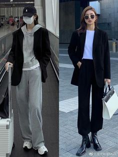 Japan March Outfit, Korea Spring Fashion, Winter Inspo Outfits, Sneakers Outfit Casual, Korean Outfit Street Styles, Girl Fashion Style, Korean Girl Fashion, Stylish Work Outfits, Simple Trendy Outfits