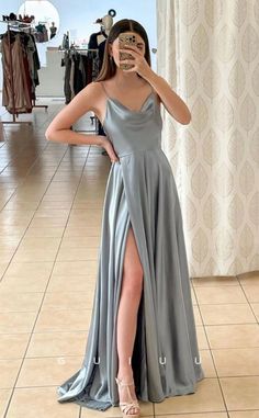 G4674 - Elegant & Timeless A-Line V Neck Straps Sleeveless Black Stain – GUIUU Simple Gray Dress, Grey Formal Dress Long, Grey Dress Formal, Gray Prom Dresses, Gray Prom Dress, Gray Long Dress, Grey Formal Dress, Grey Prom Dresses, Gray Formal Dress