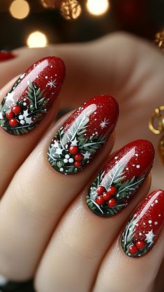 50+ Christmas Nails So Cute, Even Santa Will Be Jealous! 🎄💅 Get holiday-ready with these Christmas Nails that will make your season shine! From classy Christmas Gel Nails to fun Christmas Nails Acrylic, there's a look for every nail lover. 🎅✨ Try Cute Christmas Nails or Christmas Nails Easy if you’re up for a quick, festive DIY. Need some Nagel Inspo? We’ve got you covered with stylish Xmas Nails and Nail Art Noel to make Her Nails stand out. Go bold with Red Christmas Nails or add some sweet... Short Nails Ideas For Christmas, Short Christmas Gel Nails, Nail Galaxy, Holiday Nails Winter Christmas, Christmas Manicures, Easy Christmas Nail Art, Art Noel