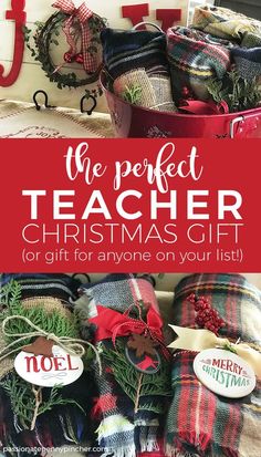 the perfect teacher christmas gift or gift for anyone on your list with free printable tags