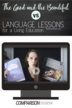 Two of the most trending homeschool Language Arts curriculums that are currently on the market, The Good and the Beautiful by Jenny Phillips and Language Lessons for a Living Education by Masterbooks are very different. One taking a more traditional/classical homeschool approach while the other is more Charlotte Mason, take the guesswork out by coming over to my YouTube channel to watch a video comparison where you get to see comparable levels side by side. #homeschool #homeschooling The Good And The Beautiful, Classical Homeschool, Art Curriculum, Charlotte Mason, Language Lessons, Teaching Writing