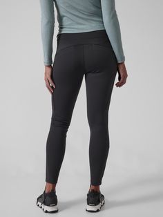 FOR: Hiking, climbing and exploring-on the trail or off FEEL: Our favorite durable, adventure-ready fabric resists nicks and tears on cold-weather explorations FAVE: Six secure zip pockets keep essentials handy when hiking trails or roaming around to Cargo Leggings, Petite Size, Workout Wear, Hiking Trails, Cold Weather, Climbing, Zip Pockets, Black Jeans, Tights