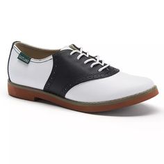 Saddle Oxford Shoes, Women's Oxford Shoes, Saddle Oxfords, Eastland Shoes, Oxford Shoes Outfit, Shoe Sketches, Dr Shoes, Saddle Shoes, Shoes Low