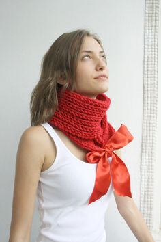 This beautiful knitted neckwarmer is perfect for the changing weather, and will be fun to wear all season long. This cowl is cozy and stylish.It s very soft and warm. It is easy to change around for many different looks and styles. One size fits all If you are interested in a particular color,let me know. Perfect for your self or as a gift for that special someone Item will arrive beautifully packaged. 75% acrylic yarn 25% Wool for best care:hand wash and lay flat to dry This scarf was hand knit Winter Gift Knitting Pattern, Winter Yarn Scarves For Gifts, Winter Yarn Scarves Gift, Handmade Winter Knitting Pattern For Crafting, Winter Gift Yarn Scarves, Winter Crafting Knitting Pattern, Winter Knitting Pattern For Crafting, Winter Gift Scarves In Yarn, Handmade Knitting Pattern Yarn Gift