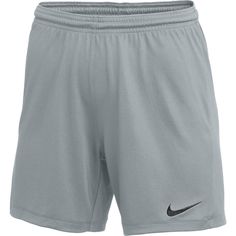 Nike WOMENS Park III Shorts The Nike Dri-FIT Park III Shorts have soft, sweat-wicking fabric to help keep you dry and comfortable. The stretchy waistband is lined with mesh for breathability. Dri-FIT technology helps you stay dry, comfortable and focused. Elastic waistband is lined with mesh for breathability and has a drawcord. 100% POLYESTER Cropped Zip Up, Soccer Shorts, Women's Soccer, Nike Dri Fit Shorts, Womens Soccer, Nike Womens, Work Tops, Navy Women, Womens Activewear