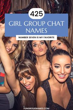 425 Girl Group Chat Names For Your Squad To Try! Group Insta Id Names, Good Groupchat Names, 4 Person Group Chat Names, Dark Group Chat Names, 3 People Group Chat Names, Sister Group Chat Names, Christmas Group Chat Names, Cute Group Chat Profile Pictures, Life360 Group Names