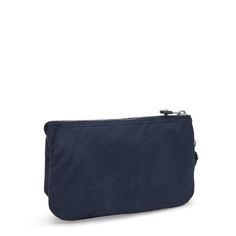 This indispensable pouch slides right into your handbag. With three interior compartments that are perfect for safeguarding your credit cards, money, keys and little beauty essentials! This best-selling accessory pouch can be used as a small cosmetic case, pencil case, handbag organizer, or wristlet the possibilities are endless. Functional Blue Pouch Cosmetic Bag, Blue Pouch Cosmetic Bag, Compact Blue Bags For Daily Use, Functional Blue Pencil Case With Removable Pouch, Blue Rectangular Cosmetic Bag For Everyday Use, Versatile Blue Cosmetic Bag For Everyday, Blue Functional Cosmetic Bag, Versatile Blue Pouch Cosmetic Bag, Blue Rectangular Pencil Case With Removable Pouch