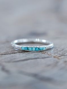 Hidden Gems Ring in Gold (Pre-Order) - Gardens of the Sun | Ethical Jewelry Turquoise Birthstone Ring, Rough Opal Ring, Symbol Of Friendship, Life Is Worth Living, Turquoise Birthstone, Gems Ring, Montana Sapphire Ring, Indigenous Women, Freshwater Pearl Ring