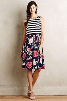 IN STOCK Summertime Dresses, Cute Summer Dresses, Print Skirt, Anthropologie Dress, New Arrival Dress, Anthropologie Dresses, Look Fashion