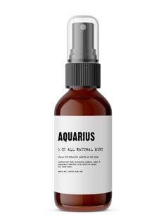 Aquarius Meditation Mist Natural Body Spray, Plant Therapy Essential Oils, Essential Oil Mist, Water Witch, Increase Intuition, Sleep Meditation, Plant Therapy, Room Fragrances, Distilled Water