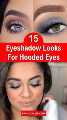 Makeup For Blue Eyes Hooded, Eyeshadow For Blue Hooded Eyes, Blue Makeup For Hooded Eyes, Eyeshadow For Hooded Blue Eyes, Eyeshadow Makeup For Hooded Eyes, Blue Eye Makeup For Hooded Eyes, Hooded Eye Makeup Tutorial Videos, Eye Shadowing Tutorial For Hooded Eyes, Eye Shadow Tutorial For Hooded Eyes