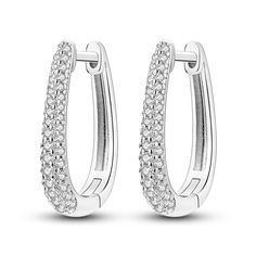 PRICES MAY VARY. 💖Hypoallergenic Material: Made from 925 sterling silver, these Huggie hoop earrings are hypoallergenic, lead-free, and nickel-free, making them perfect for sensitive ears. 💖Elegant and Minimalistic Design: With a combination of sleek 925 sterling silver bars and round cubic zirconia, these earrings offer a minimalistic and fashionable jewelry style. 💖Versatile and Stylish: These small and delicate earrings can easily complement any outfit or style, making them ideal for both Huggie Earrings Silver, Flat Back Earrings, Small Boho, Fashionable Jewelry, Jewelry Style, Rope Design, Sterling Silver Hoop Earrings, Minimalistic Design, Silver Bars