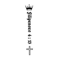 an image of a cross with the word king and queen written in black on it