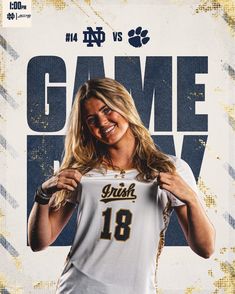 Sports Team Social Media Design, Game Day Edits Photoshop, Athletic Social Media Design, Game Day Social Media Graphics, Game Day Instagram Post, Game Day Poster Ideas, Sport Media Day Poses