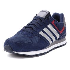 Features Adidas Neo 10k Brand: Adidas For Whom: Men Category: Shoes Colour: Gray, Navy Blue, Silver Upper Material: Synthetic, Leather Purpose: Universal Questions? Leave A Comment Below! Blue Adidas Shoes, Adidas Prophere, Mens Soccer Cleats, Colour Gray, Adidas Athletic Shoes, Adidas Neo, Men Suede, Sole Sneakers, Adidas Originals Mens