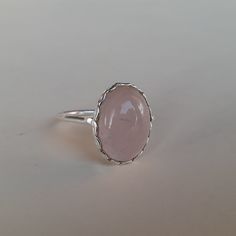 Handmade Rose quartz bohemian ring , you can wear this ring as a party wear ring .. Title - Rose Quartz stone ring Stone color - Pink Stone shape - oval Material - Sterling silver 925 Note - We use natural gemstones, so color shade may be little bit different .. we are giving you best quality rings on best price .. contact us for more quantity Silver Rose Quartz Crystal Ring, Bohemian Pink Rings For Anniversary, Bohemian Pink Ring For Anniversary, Elegant Handmade Rose Quartz Rings, Pink Stone Ring, Ring Rose Quartz, Quality Rings, Pink Stone Rings, Green Stone Rings