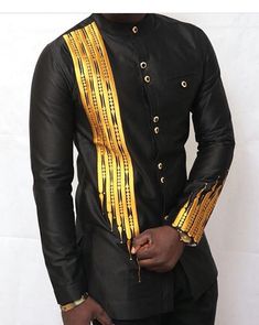 African Male Suits, Men African Wear, Men African Fashion, Africa Clothing, Matching Pants Set, African Suit, Stylish Lady, African Attire For Men, African Dresses Men