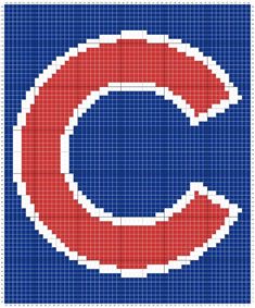 the chicago cubs cross stitch pattern