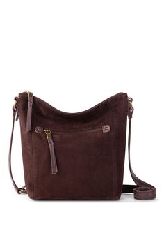 Found: your new go-to bag. Crafted from premium leather responsibly sourced from Leather Working Group tanneries, the Ashland Crossbody features plenty of pockets secured with tassel-trimmed zips. The adjustable crossbody strap and body-conforming design let you effortlessly stow and go. 11.75in L x 3.5in W x 10.5in H; Drop: 23 inches Exterior: Leather Interior: Repreve lining Main zipper closure One front zipper pocket and one back zipper pocket Interior contains back wall slip pocket, zipper p The Sak, Fall Winter Outfits, Leather Interior, Crossbody Strap, Leather Working, Handbag Accessories, Leather Crossbody Bag, Leather Crossbody, Zipper Pocket