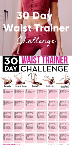 the 30 day waist trainer challenge is here to help you get ready for your next workout