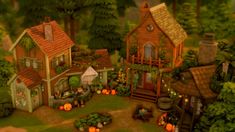 Witch’s House Game, Sims 4 Occult House, Witch Community, Sims Apartment, Sims 4 Houses Layout