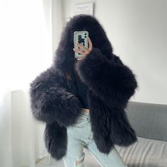 This fur jacket is very comfortable, and it looks super-cool. This jacket is highly appreciated among women for its creditable design. This attractive jacket will add style to your winter look. This casual-style jacket will help to stay cozy and stylish. It comes in an exuberant tint and is made with fine-quality raccoon dog fur.



Specifications






Style: Casual

Season: Winter

Outerwear Type: Real Fur

Origin: Mainland China

Material: Fur,Raccoon Dog Fur

Gender: WOMEN

Brand Name: Geral Fur Jacket Women, Thick Jacket, Short And Thick, Raccoon Dog, Winter Outerwear, Fox Fur Coat, Hooded Coat, Real Fur, Winter Casual