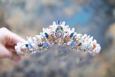 Crystal Mermaid, Quartz Crown, Shell Crowns, Rose Gold Crown, Crown Crystal, Mermaid Crown, Mermaid Shell, Crown Bridal, Party Bachelorette