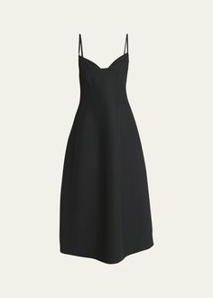 Lined Midi Slip Dress For Formal Events, Lined Midi Slip Dress For Formal Occasions, Lined Midi Length Slip Dress For Formal Events, Chic Sleeveless A-line Evening Dress, Elegant A-line Lined Slip Dress, Cocktail Sleeveless Dress With Lined Bodice, Cocktail Midi Dress With Fitted Bodice And H-line Shape, Cocktail Midi Dress With Fitted Bodice In H-line Shape, Sleeveless Dress With Fitted Bodice And Flattering Silhouette