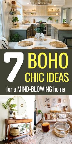 the top 7 boho chic ideas for a mind - blowing home that you can't miss