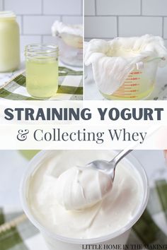 yogurt and collecting whey are the best way to start your day off right now