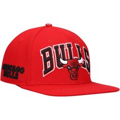 Show off your Chicago Bulls fandom with this Wordmark Logo hat by Pro Standard. It features bold embroidery of the team's wordmark and logo on the front with raised details on the right side and back. This cap also includes a snap closure to ensure a comfy fit as you rep your Chicago Bulls. Surface washable Snapback Imported Flat bill Officially licensed Structured fit Brand: Pro Standard High Crown Pit Viper Glasses, Chicago Bulls Cap, Chicago Bulls Snapback Hat, Youth Logo, Bold Embroidery, Chicago Bulls Hat, Michael Jordan Chicago Bulls, Wordmark Logo, Nba Hats