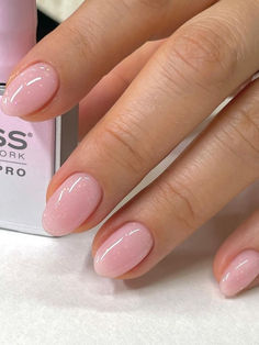 Korean short pink nails: subtle shimmers Short Pink Simple Nails, Shorts Pink Nails, Summer Short Nails Pink, Nice Pink Nails, Super Short Pink Nails, Short Coffin Shape Nails Pink, Gel Nail Inspiration Short, Short Clear Pink Nails, Gel Nails Ideas Short Pink