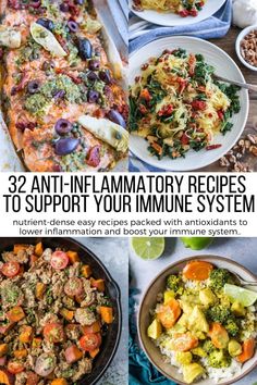 Eat Natural, Inflammation Diet Recipes, Anti Inflammation Recipes, Inflammatory Recipes, Breakfast Low Carb, Lower Inflammation, Boost Your Immune System