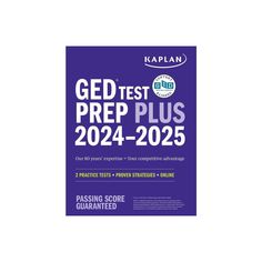 the ged test prepplus 2021 - 205 book is shown on a white background