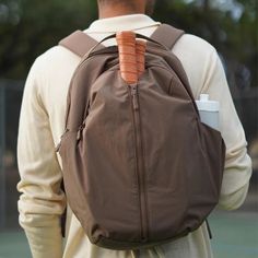 Chocolate Rally Backpack | Recess Pickleball Tennis Outfit, Water Bottle Holders, Pickleball Paddles, Tennis Clothes, Paddles, Perfect Bag, Custom Bags, Bottle Holders, Pickleball