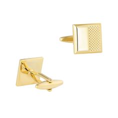 Weight: 15 gWidth: 16 mmHeight: 16 mmMaterial: 925 SilverPlating Color: Yellow Gold Classic Adjustable Earrings For Formal Occasions, Adjustable Cufflinks For Business On Father's Day, Elegant Rectangular Cufflinks For Father's Day, Classic Screw Back Cufflinks For Business, Modern Cufflinks As A Gift, Classic Rectangular Cufflinks For Father's Day, Modern Cufflinks For Father's Day Business Occasions, Modern Cufflinks For Business And Father's Day, Anniversary Yellow Gold Cufflinks