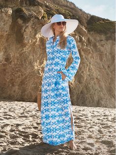 Women's Kaftan Fall Looks, Mandarin Collar, The Pool, Beauty And The Beast, Spring Summer Fashion, Summer Style, Floor Length, Labour Day, Morocco