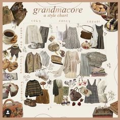 Grandmacore Aesthetic Outfit, Grandma Aesthetic Outfit, Cottage Core Aesthetic Outfit, Grandma Core Aesthetic, Grandmacore Aesthetic, Grandma Vibes, Grandma Aesthetic, Aesthetic Outfits Vintage