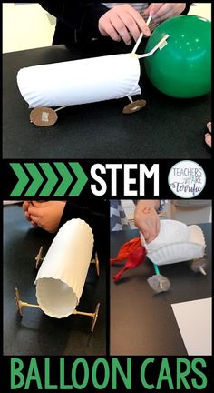 Balloon Car, Steam Lab, Steam Kids, Elementary Stem Activities, Balloon Cars, Straight Path, Great Questions