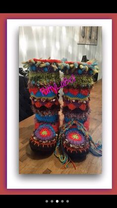 Mukluks Pattern, Funky Crochet, Mukluk Boots, Funky Boots, Crochet Baby Shoes, Shoe Pattern