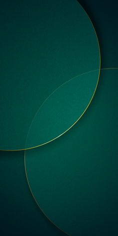 an abstract green background with two circles