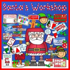 santa's workshop bulletin board