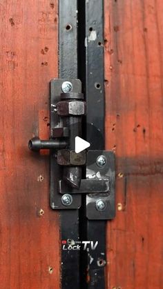 Sliding Gate Lock Ideas Metal, Metal Gate Door Locks, Horse Gate Latch, Barn Door Lock, Forged Gate Latch