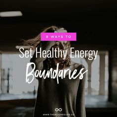 Feeling a little stressed? That might be because your ENERGY needs a tune up! Find out why energy boundaries are SO important with this list of 9 ways to set them | thealignedlife.co | spirituality, energy work, healing, manifestation, law of attraction | #thealignedlife #energy #boundaries #empath #manifestation Work Advice, Healthy Energy, Be Happier, Empath, Self Development, Life Coach, Personal Growth